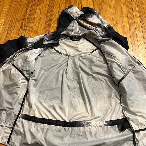 The North Face Windwall Jacket Womens Medium Black Gray Light Windbreaker - Picture 6 of 10